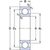 Darmowy zwrot Prema B2B - Łożysko kulkowe SKF 61876 MA 420x520x46|SKF