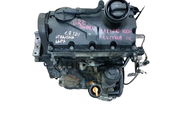 Ekspresowa dostawa VW TOURAN 1.9 TDI SILNIK BKC USZKODZ ŁAPA