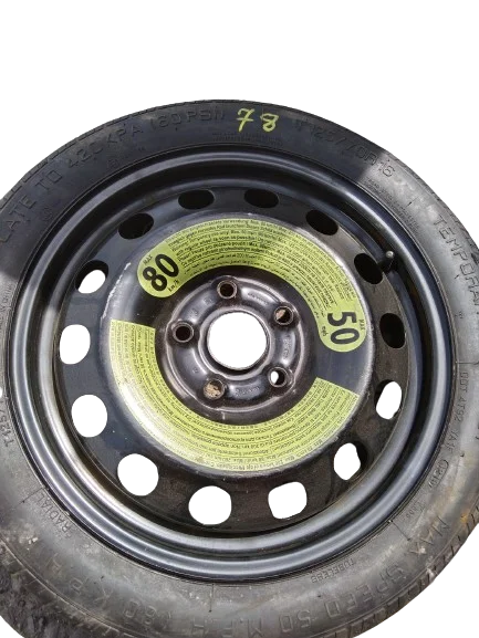 AUDI VW KOŁO DOJAZDOWE 5x112 3,5Jx16 R16 16 ET26,5 1K0601027AQ KUMHO 125/70/16 Rabat