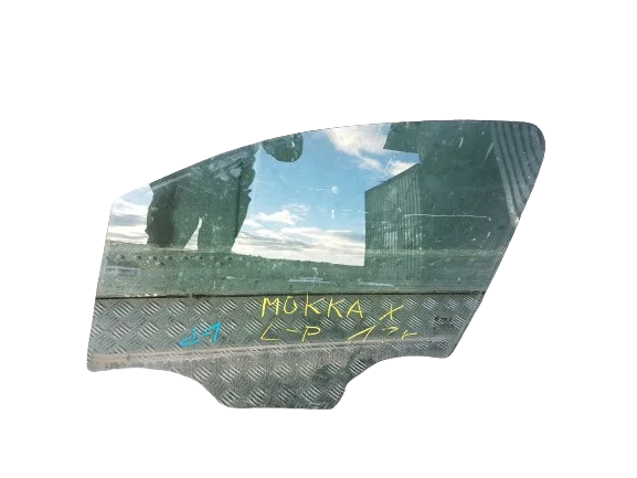 Ograniczona ilość OPEL MOKKA X 18R SZYBA DRZWI LEWY PRZÓD