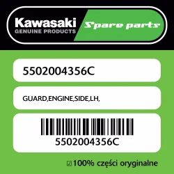 Taniej GUARD,ENGINE,SIDE,LH,