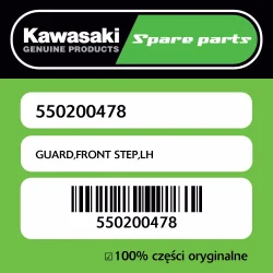 GUARD,FRONT STEP,LH Nie przegap