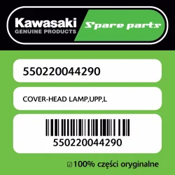 Nowość COVER-HEAD LAMP,UPP,L