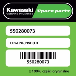 Owiewka wewnętrzna lewa Kawasaki Kup teraz