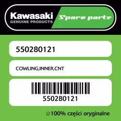 Owiewka wewnętrzna centralna Kawasaki Bezpieczna płatność