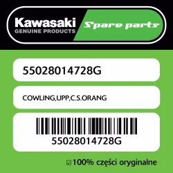 Owiewka górna C.S.ORANGE Kawasaki Ograniczona ilość