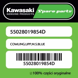 Owiewka górna M.S.BLUE Kawasaki Taniej