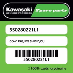 Osłona nóg zewnętrzna Kawasaki Zamów teraz
