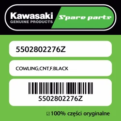 Promocja Owiewka centralna F.BLACK Kawasaki
