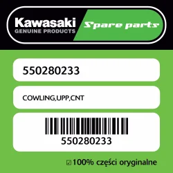 Wyjątkowa oferta Owiewka górna centralna Kawasaki