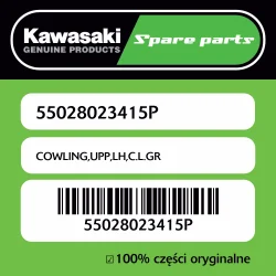 Owiewka górna lewa C.L.GR Kawasaki Nie przegap