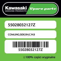 Szybka dostawa Owiewka boczna prawa C.N.B Kawasaki