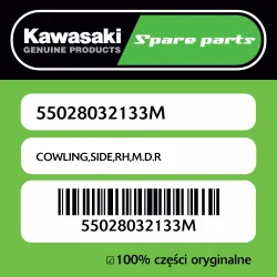 Owiewka boczna prawa M.D.R Kawasaki Tylko dziś
