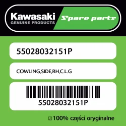 Owiewka boczna prawa C.L.G Kawasaki Tylko dziś