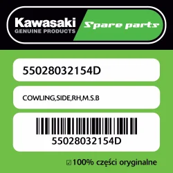 Dodaj do koszyka Owiewka boczna prawa M.S.B Kawasaki