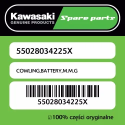 Okazja Owiewka akumulatora M.M.G Kawasaki