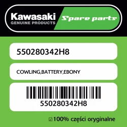 Owiewka akumulatora EBONY Kawasaki Szybka dostawa