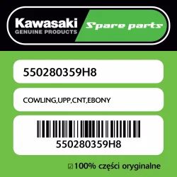 Owiewka górna centralna EBONY Kawasaki Obniżka ceny