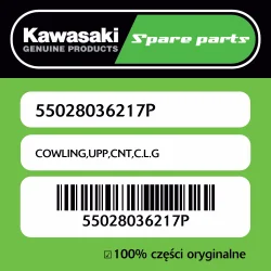 Niska cena Owiewka górna centralna C.L.G Kawasaki