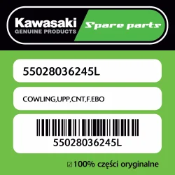Owiewka górna centralna F.EBONY Kawasaki Taniej