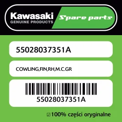 Premium Owiewka boczna prawa M.C.GR Kawasaki