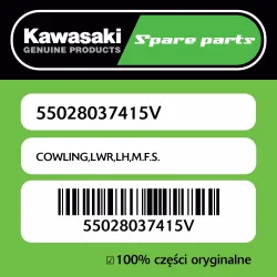 Oferta Owiewka dolna lewa M.F.S. Kawasaki