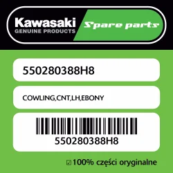 Oferta Owiewka centralna lewa EBONY Kawasaki