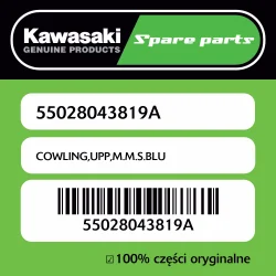 Owiewka górnaKawasaki Łatwy zwrot