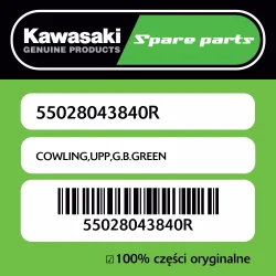 Owiewka górna G.B.GREEN Kawasaki Ostatnia szansa
