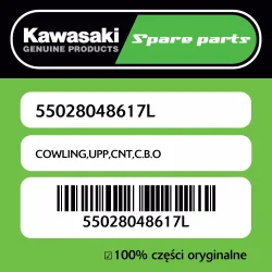 Owiewka górna centralna C.B.O Kawasaki Nowość