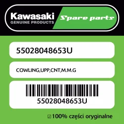 Tylko dziś Owiewka górna centralna M.M.G Kawasaki