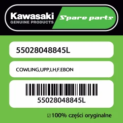 Owiewka górna lewa F.EBON Kawasaki Promocja