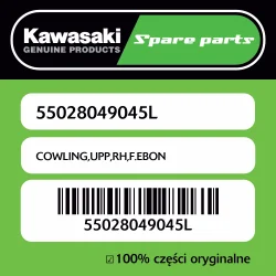 Cena promocyjna Owiewka górna prawa F.EBON Kawasaki