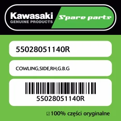 Owiewka boczna prawa G.B.G Kawasaki Kup teraz