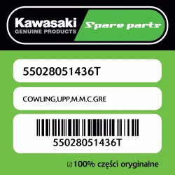 Ekspresowa dostawa Owiewka górna M.M.C.GRE Kawasaki