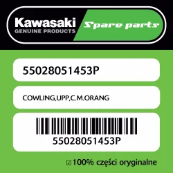 Owiewka górna C.M.ORANGE Kawasaki Nowy