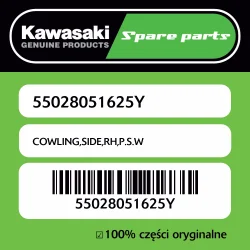 Zniżka Owiewka boczna prawa P.S.W Kawasaki