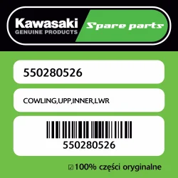 Owiewka górna wewnętrzna LWR Kawasaki Premium