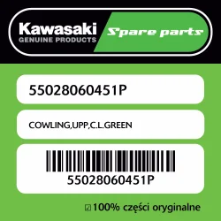 Kup online Owiewka górna C.L.GREEN Kawasaki