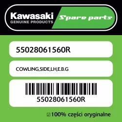 Cena promocyjna Owiewka boczna lewa E.B.G Kawasaki