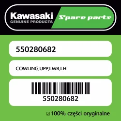 Tylko do końca tygodnia Owiewka górna lewa Kawasaki