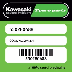 Tani Owiewka dolna lewaKawasaki