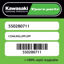 Owiewka górna UPP Kawasaki Dostępne od ręki