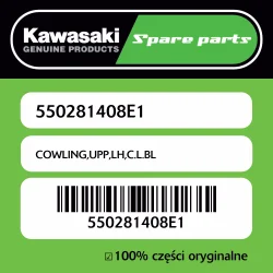 Owiewka górna lewa C.L.BL Kawasaki Taniej