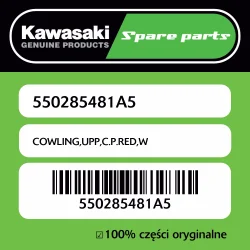 Kup teraz Owiewka górna C.P.RED,W Kawasaki