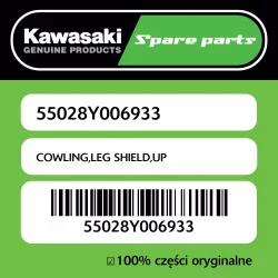 Osłona nóg górna Kawasaki Super okazja
