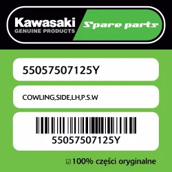 Zamów dziś Owiewka boczna lewa P.S.W Kawasaki