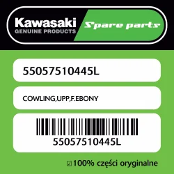 Owiewka górna F.EBONY Kawasaki Cena promocyjna