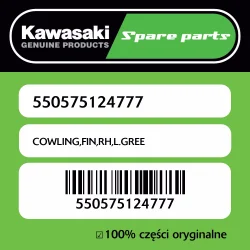 Owiewka boczna prawa L.GREE Kawasaki Dodaj do koszyka