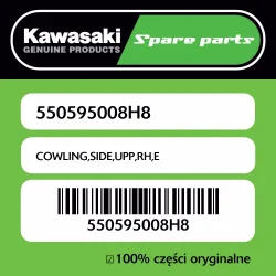 Cena promocyjna Owiewka boczna górna prawa E Kawasaki